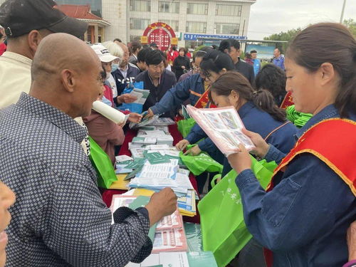 我为群众办实事, 安全宣传咨询日 活动进行中